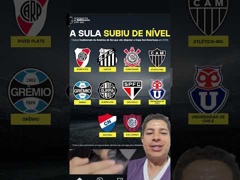 A COPA SUL-AMERICANA SUBIU DE NIVEL #shortvideo #sulamericana #corinthians #saopaulo #futebol