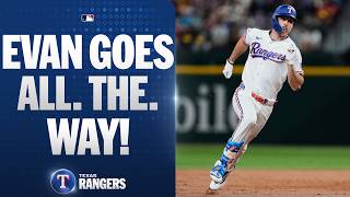 Evan Carter hits an INSIDE-THE-PARK HOME RUN for the Rangers! ????????‍♂️‍➡️ | MLB Highlights