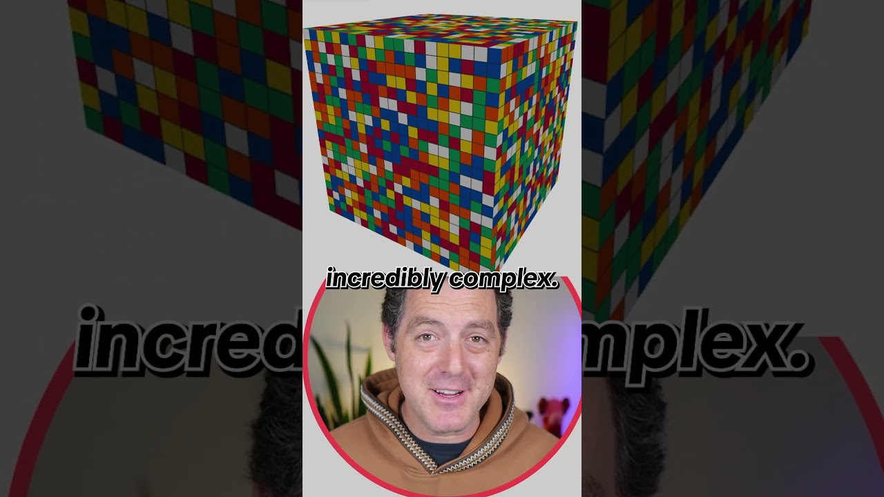 AI Solves a 20x20 Rubik's Cube