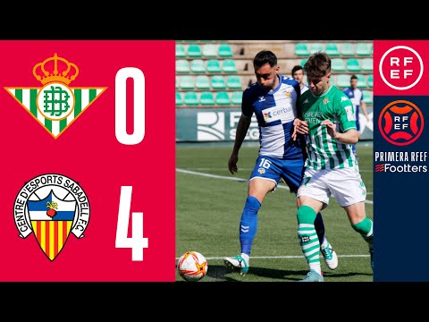RESUMEN | Betis Deportivo Balompié 0-4 CE Sabadell | PrimeraRFEF | Jornada 31 | Grupo 2