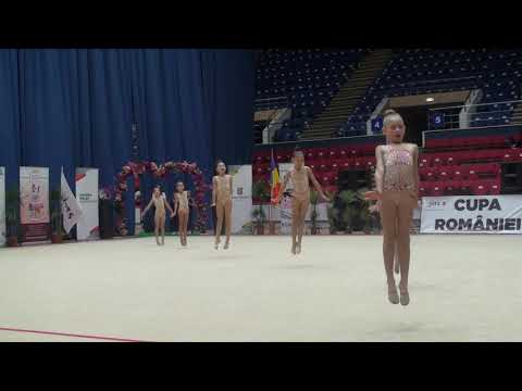 ACS Transilvania Brasov Group WA Young Gymnasts Level Rhythmic Romania Cup 2019