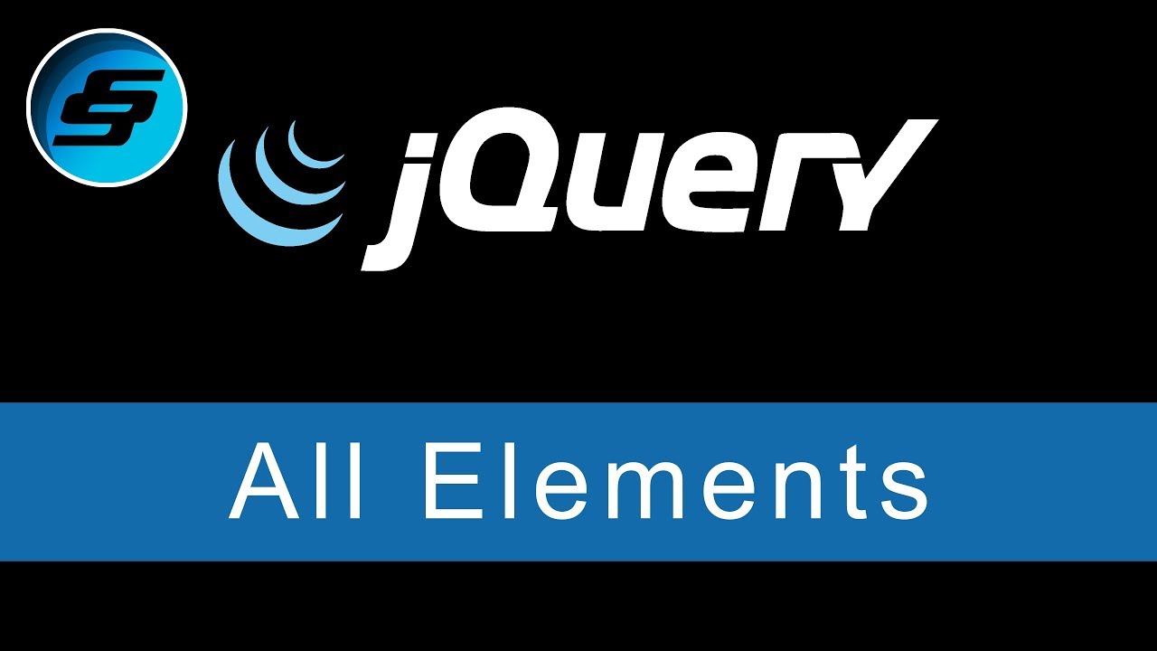 All Elements - jQuery Ultimate Programming Bible