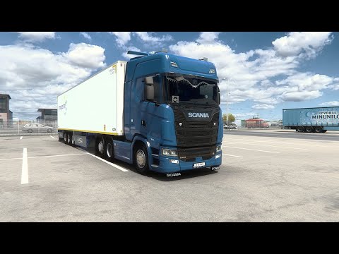 Euro Truck Simulator 2 | ETS2 1.45 | Scania S Next Generation |  Bucuresti (RO) to Edirne (TR)