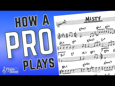 Pro Jazz Pianist Breaks Down How He Plays "Misty"