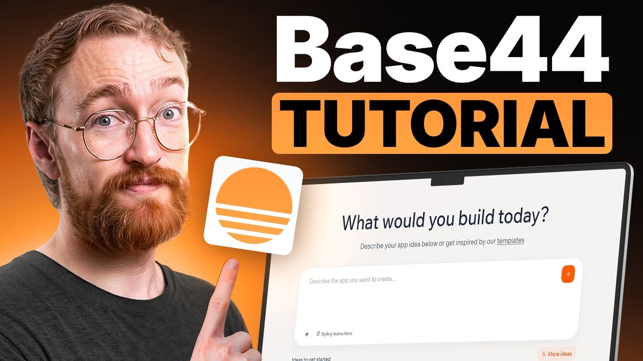 Base44 Tutorial for Beginners 2025 - Step by Step