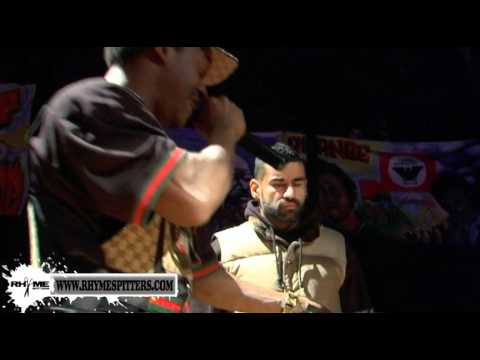 Rhyme Spitters Jawbreakers Battle - Flash vs Sho' Biz