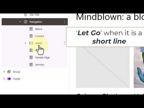 WP 6 2 navigation block updates