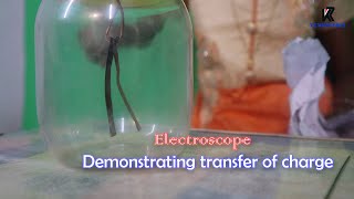 Electroscope Demonstration  transfer of charge  8t