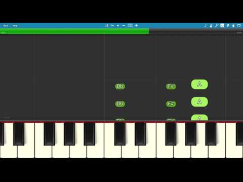 Living In Danger - Ace of Base piano tutorial