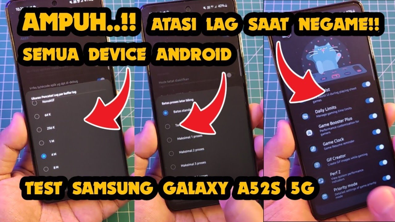 AMPUH!! CARA ATASI LAG MAIN GAME DAN MAKSIMALKAN PERFORMA HP KENTANG BISA COBA CARA INI!! WORK 1000%