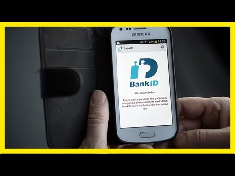 Driftstörning på bank id under måndagskvällen