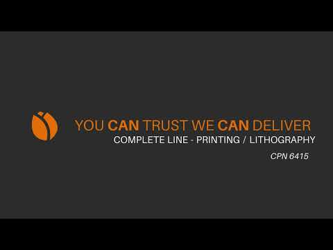 Video - Mailander 122A double color UV printing line