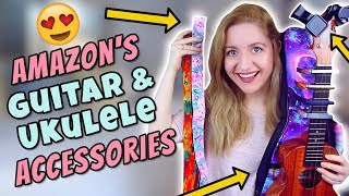 Video thumbnail for Amazon’s Ukulele & Guitar Accessories! (Capos, Tuners, Straps, Cases, Stands) by Dylan Laine