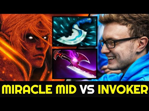 MIRACLE back to Ranked with Tiny — Mid vs Invoker
