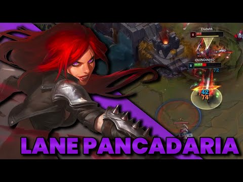 JOGUEI DE KAT CONTRA UM ZED! 🤨