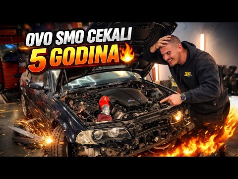 PRVO PALJENJE MOG E46 M3 V10!!!