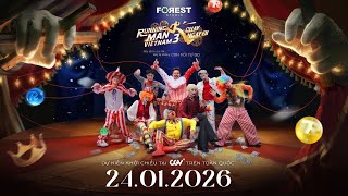 RUNNING MAN VIỆT NAM MÙA 3: CON RỐI TỰ DO | OFFICIAL TRAILER - KC: 24.01.2026
