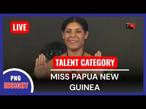 MISS PAPUA NEW GUINEA-TALENT CATEGORY