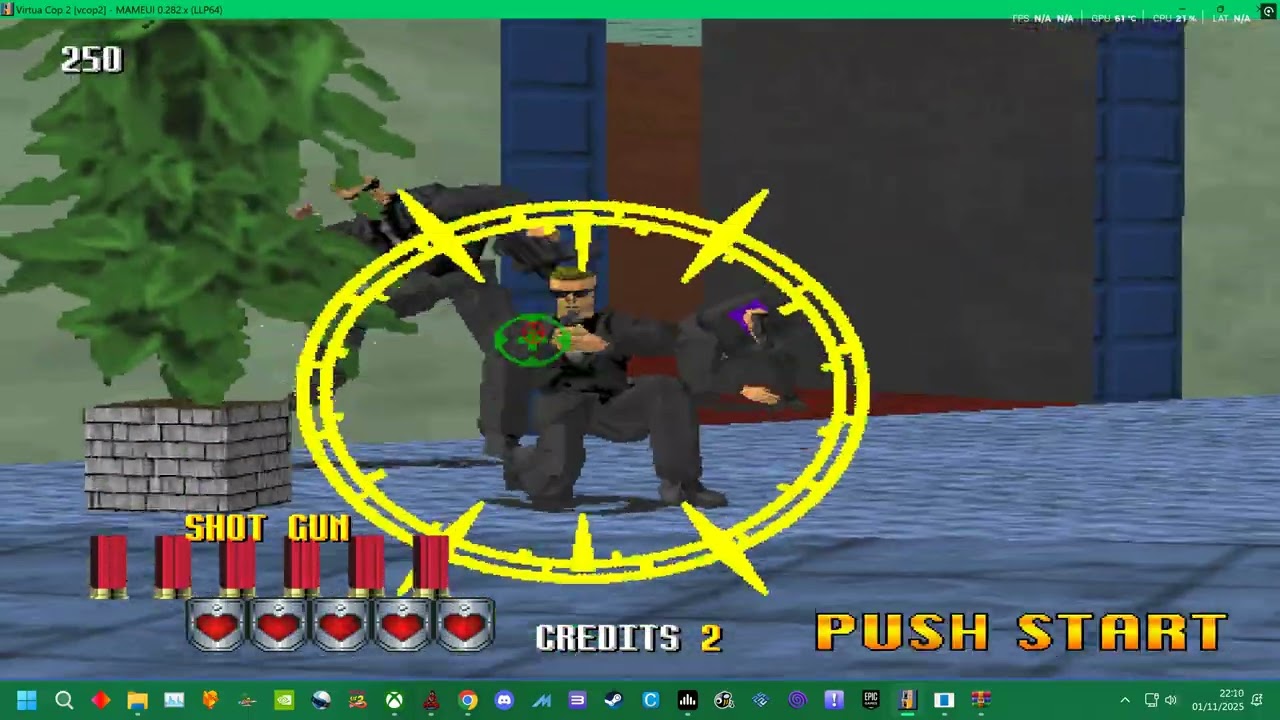 SEGA VIRTUA COP 2 PLAYABLE ON MAME 282! - 4K UK ARCADES STAGES 1-3 2025