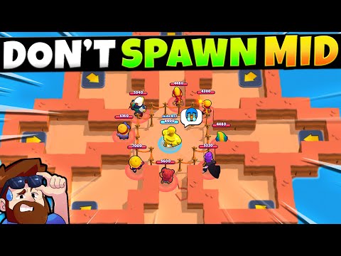 You spawn middle.. you lose... (unfair showdown map)