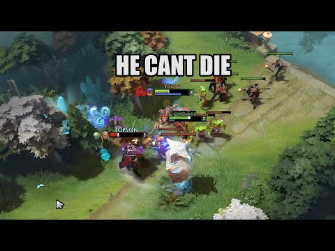 How it feels to play against Topson in high ranked games