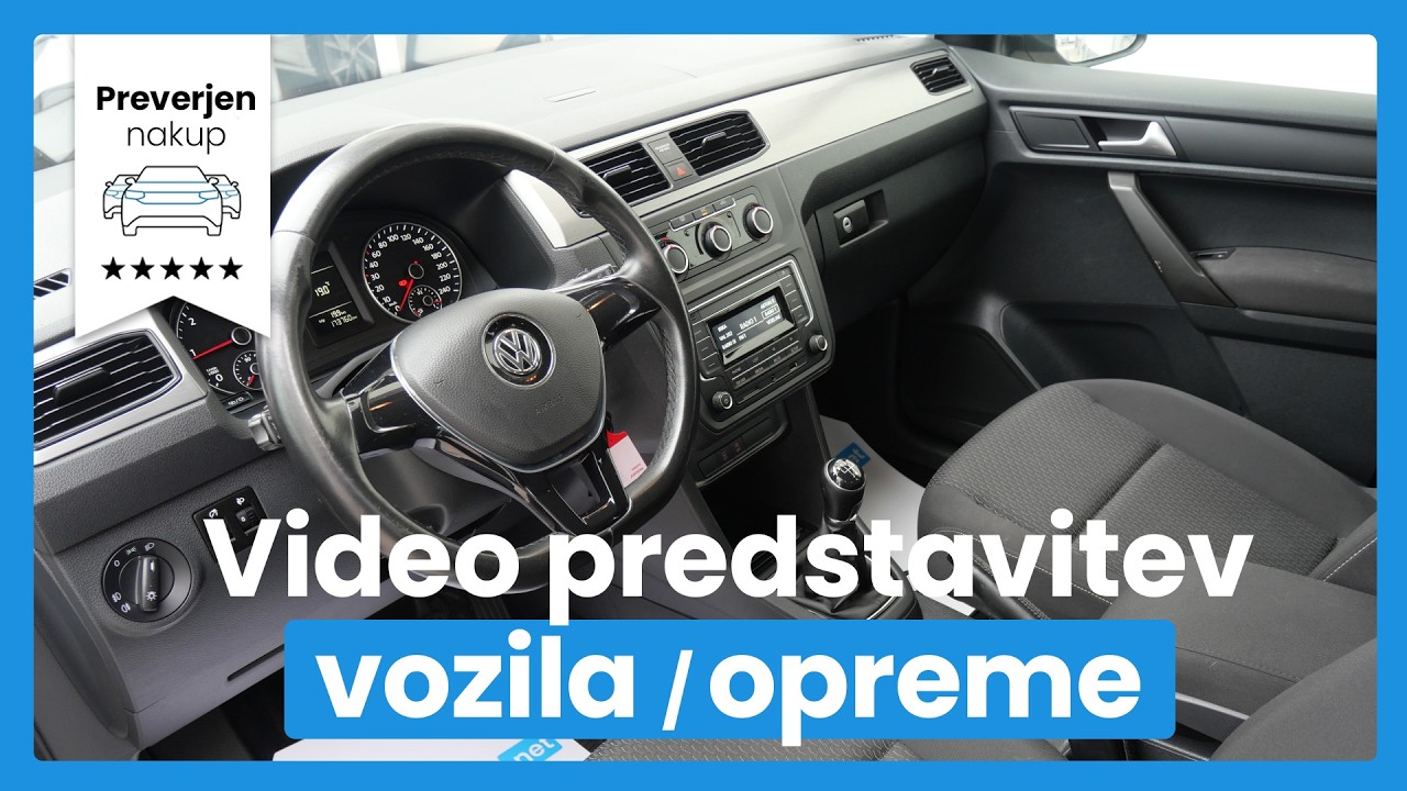 Volkswagen Caddy 2.0 TDI Business Trendline KRPAN- SLOVENSKO VOZILO