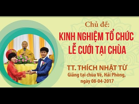 Kinh nghiệm tổ chức lễ cưới tại chùa