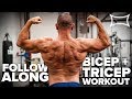 Follow This Crazy Arm Pump Workout ft Jesse Burdick | Bodybuilding Style
