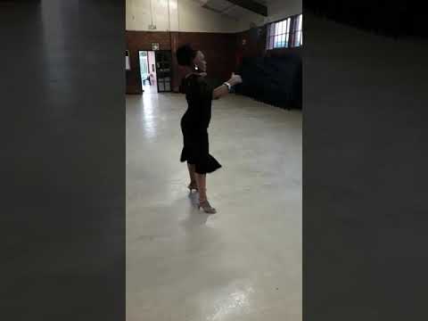 Rumba  Routine Demonstration Solo as Man Zonke Nzimande