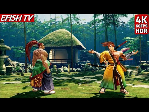 Kibagami Genjuro vs Tokugawa Yoshitora (Hardest AI) - Samurai Shodown