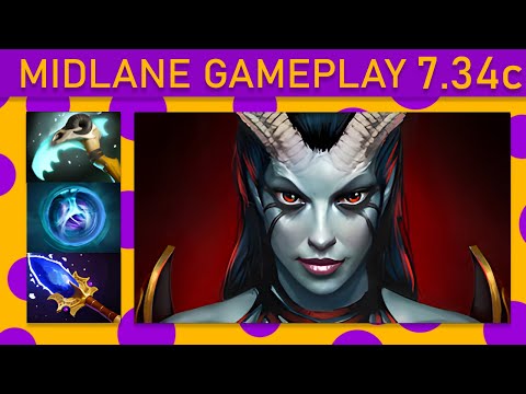 🌟Quinn Queen of Pain 25+ Kills! Mid Gameplay - Dota 2 Top MMR