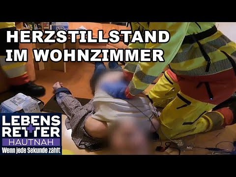 „Drück weiter!“ Herzstillstand und sofortige Reanimation im Wohnzimmer | Lebensretter hautnah  SAT.1