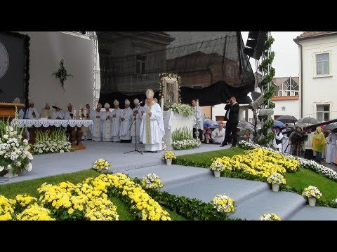 Požega -  Treći Euharistijski kongres, 23.9.2017. -  HD video