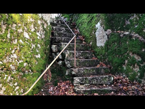 STENTRAPPAN i SKOGEN nära HÄRSTORPSSJÖN - 210103 - Ronneby - BLEKINGE - Huawei p30 PRO