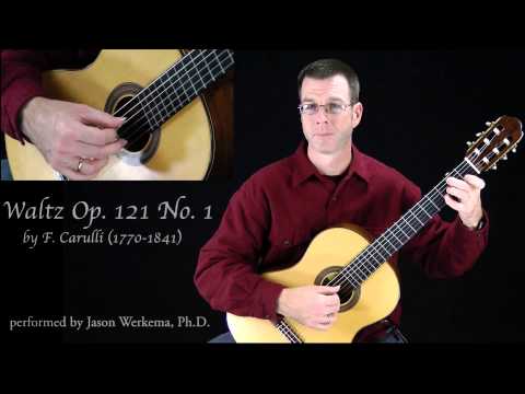 Waltz Op 121 No 1 -Carulli
