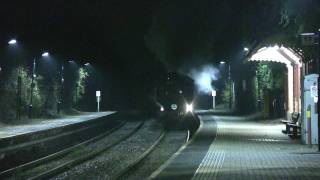 preview picture of video 'L94 (7752) Pannier Tank Loaded Test Run at Wilmcote, 10/11/11.'