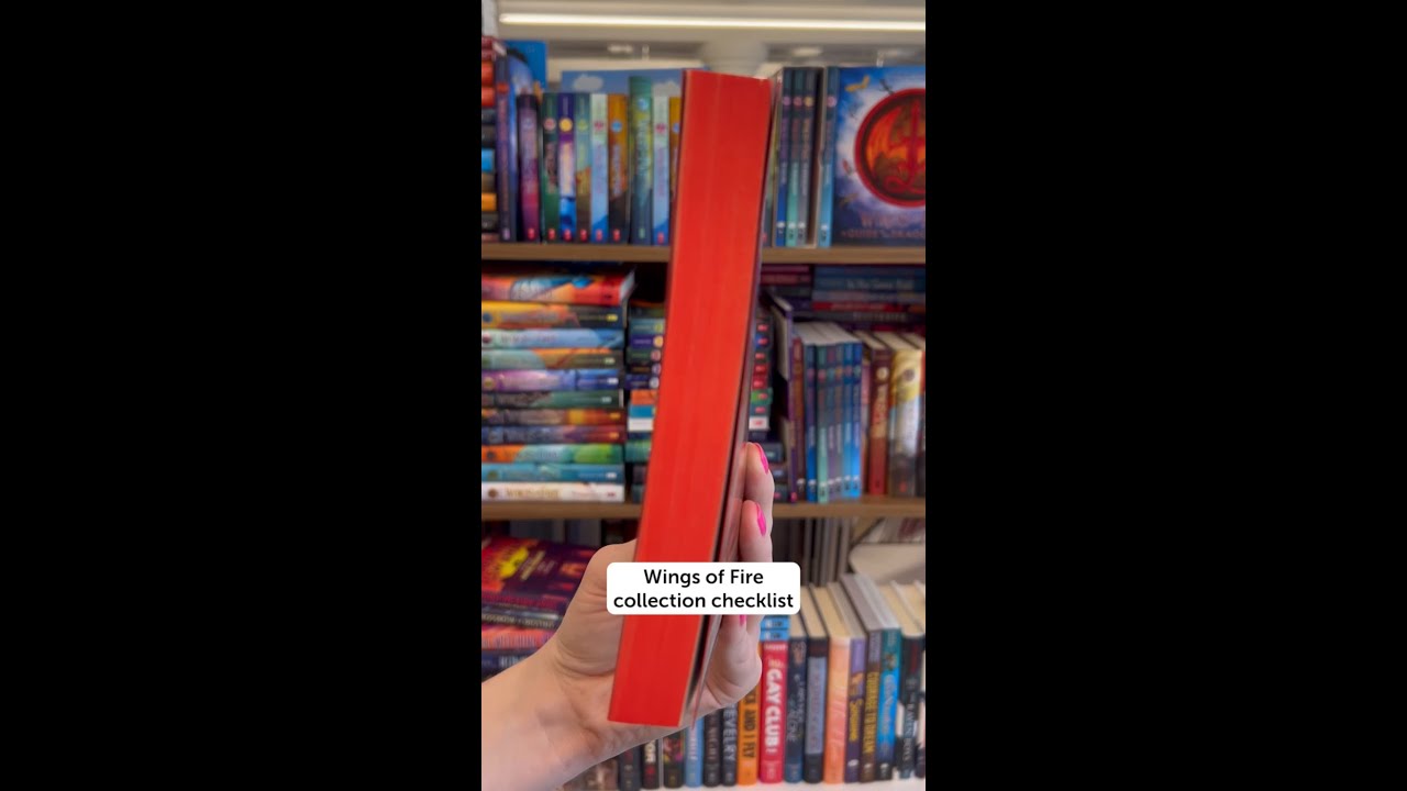 Book collector check: Wings of Fire edition! 📚 ✅ Does your fam have any of these?