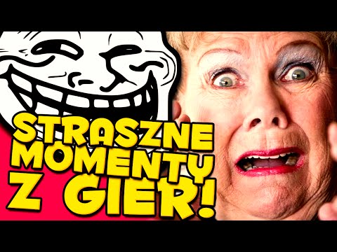STRASZNE I ŚMIESZNE MOMENTY W GRACH! (Montaż Reakcji)