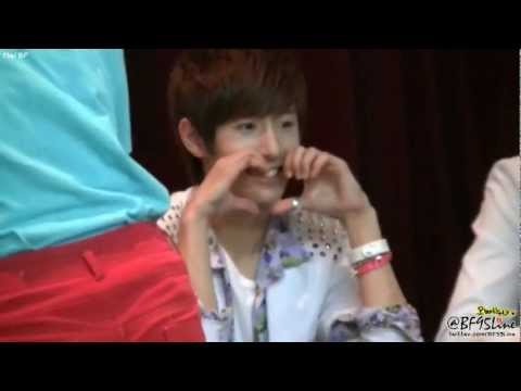 [FanCam] 120624 Boyfriend's Fansign Event at Gangnam - Naughty Minwoo Ver.6