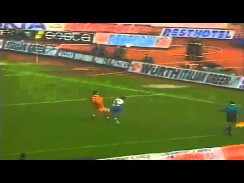 Serie A 1995-1996, day 06 Piacenza - Sampdoria 3-2 (Corini, Piovani, Caccia, Maniero, R.Mancini)