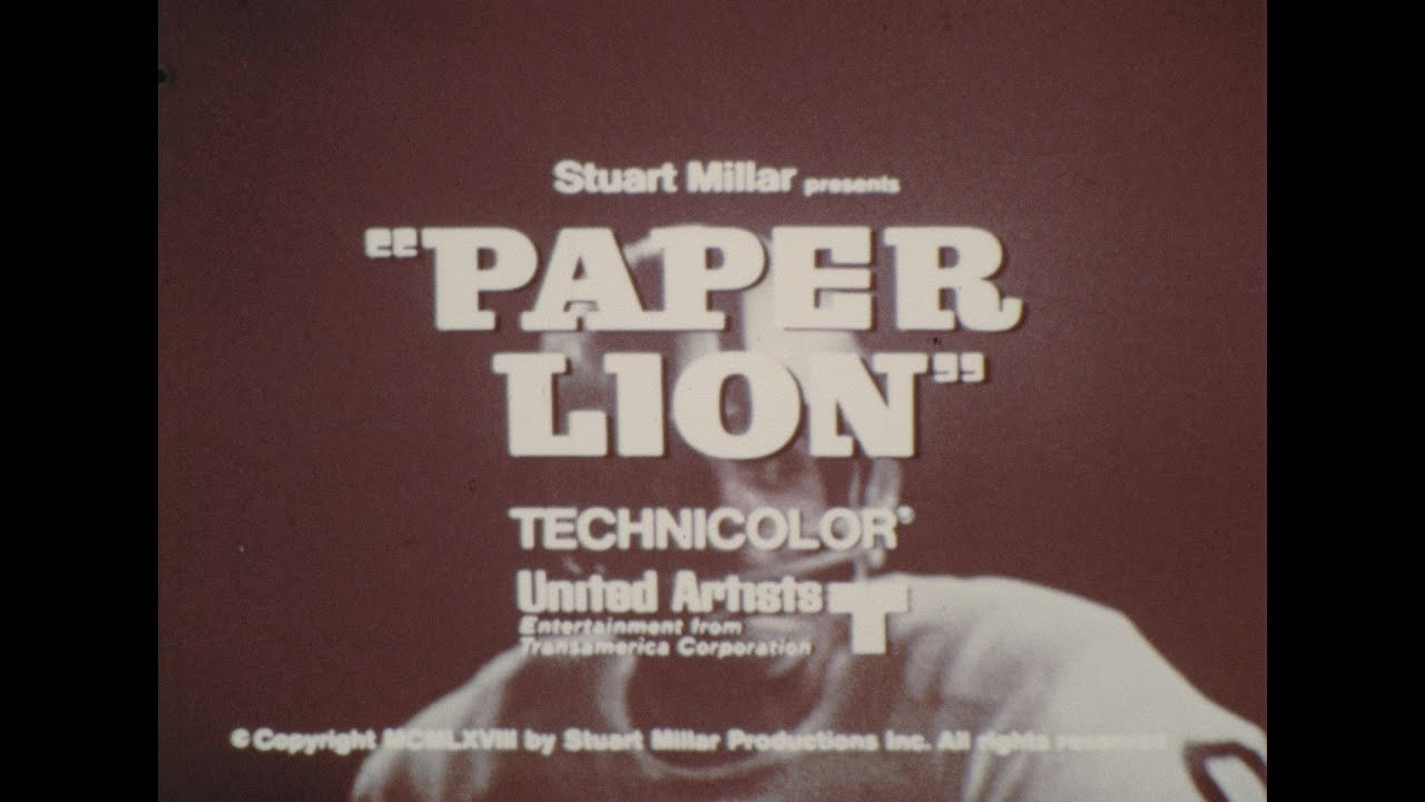 Paper Lion 1968 20s TV spot