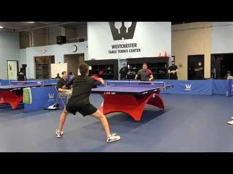 Westchester Table Tennis Center Sept 2020 Open Singles Semi Final - Gal Alguetti vs Mishel Levinski