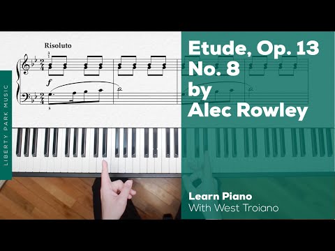 Rowley | Etude, Op. 13, No. 8 | Changing Key Signatures