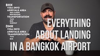 Episode 1: Landing in a Bangkok airport | Ultimate Backpackers Survival Guide to Thailand