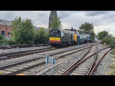 BR Class 20's + BR Class 55 Type 5 no:  55009 Alycidon @ Gloucester (0Q55) 11/09/2025.