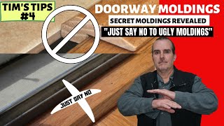 FLOORING DOORWAY MOLDING - NO MORE UGLY THRESHOLDS - SAVE TIME & MONEY - MUST SEE - SECRET REVEALED