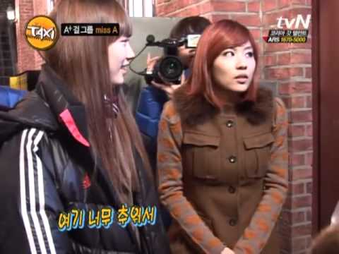 miss A visiting hyemi (suzy) in Dream High set