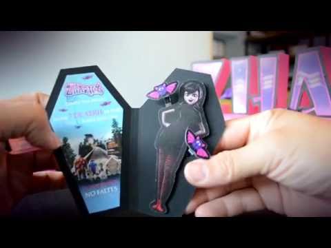 Tarjeta Ataud "Hotel Transylvania"