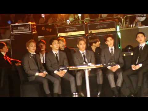 161227 SBS GAYO DAEJUN EXO & BTS React to BLACKPINK