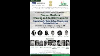 Disaster Resilient Housing and Built Environment Imperatives for being policy, planning.| DRR | 2005